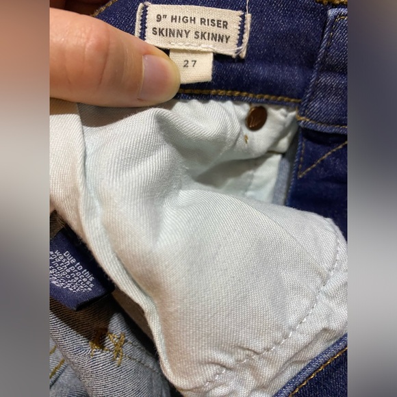 Madewell 9“ high rise skinny jeans Size 27 - Picture 5 of 6